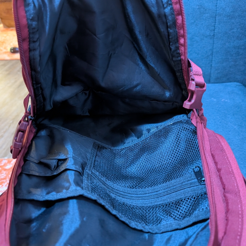 Victoria's Secret PINK- Collegiate bookbag- Ruby (maroon) - Picture 4 of 6